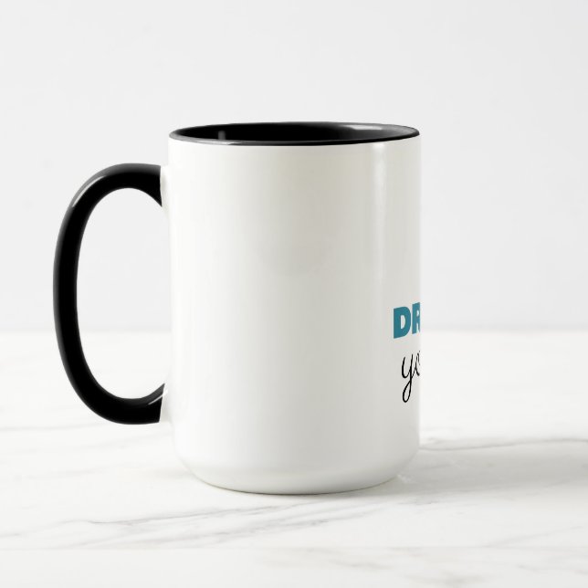 Two-Tone Mug, 15 oz Mug (Left)