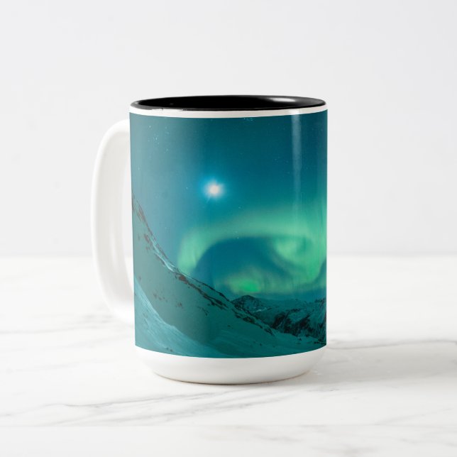 Two-Tone Mug, 15 oz Two-Tone Coffee Mug (Front Left)
