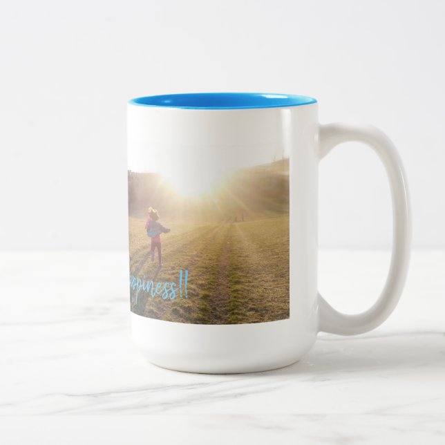 Two-Tone Mug, 444 ml Two-Tone Coffee Mug (Right)