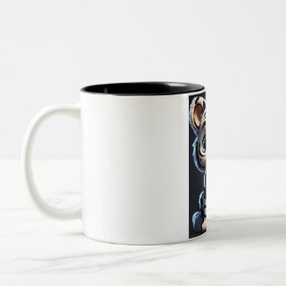 Two-Tone Mug Add a pop of colour to your morning c
