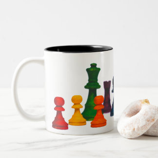 Two tone Mug Chess