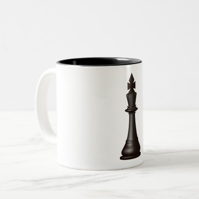 Two-Tone Mug Chess (Front Left)
