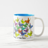Two Tone MUG Free Range Ukulele Society