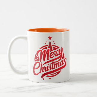 Two-Tone Mug merry Christmas