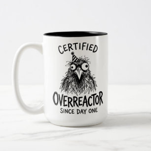 Two-Tone Mug Surprising Overreaction
