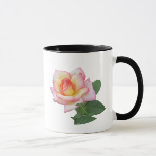 Two-tone Pink Rose Mug