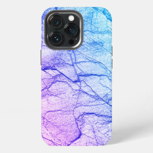 Two Tone Purple Marble Look iPhone 13 Pro Case