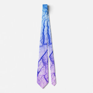  Two Tone Purple Marble Look Tie