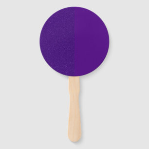 Two-Tone Purple Noise Hand Fan Set – Customisable