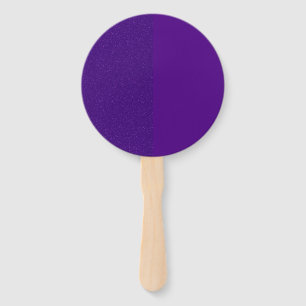 Two-Tone Purple Noise Hand Fan Set – Customizable