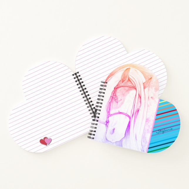 Two Tone (rainbow) Notebook (Inside)