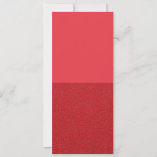 Two-Tone Red Vertical Invitation – Customisable