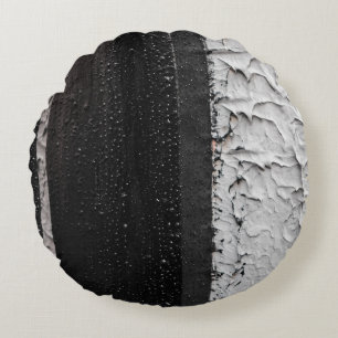two tone round cushion
