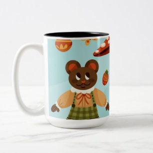 Two-Tone Smooth Finish Coffee Mug