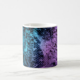 Two Tone Snakeskin Coffee Mug