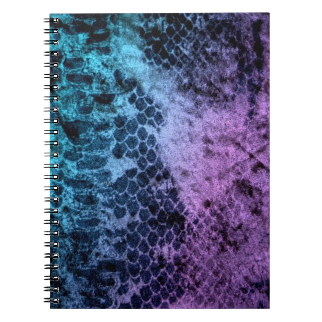 Two Tone Snakeskin Notebook (Front)