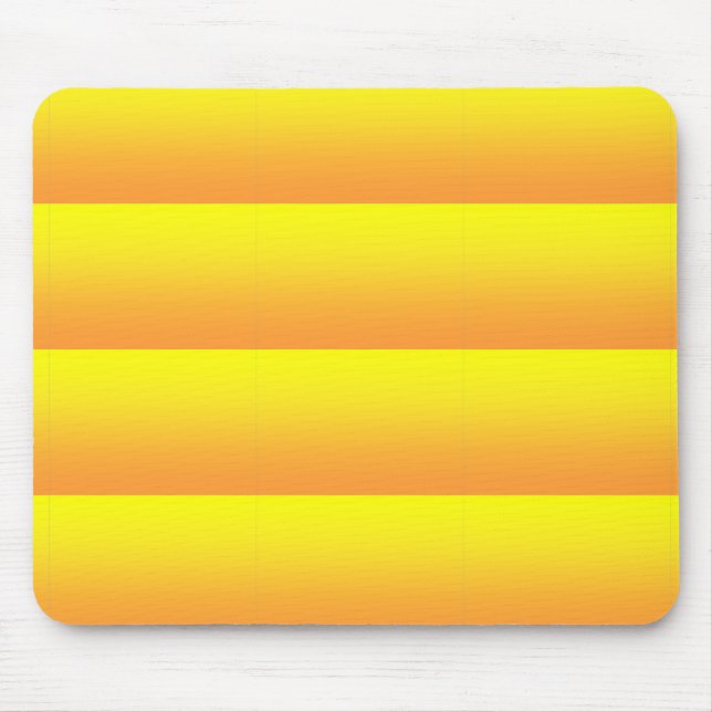 Two Tone Sunshine Yellow Mouse Pad (Front)