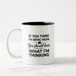 Two-Tone Think Outside the Cup Mug