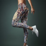 Two-Tone Yoga Purple Lavender William Morris Leggings<br><div class="desc">William Morris Pimpernel Floral Vintage Art Wallpaper Design William Morris was an English textile designer, artist, writer, and socialist associated with the Pre-Raphaelite Brotherhood and British Arts and Crafts Movement. He founded a design firm in partnership with the artist Edward Burne-Jones, and the poet and artist Dante Gabriel Rossetti. This...</div>