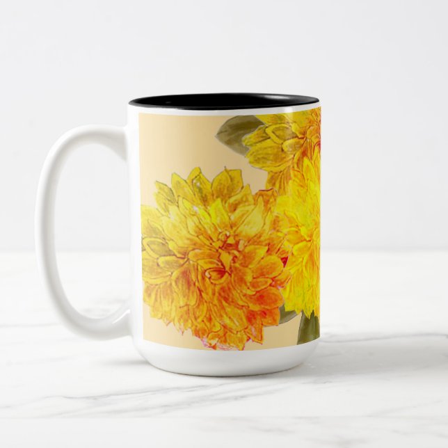 two-toned coffee mug (Left)