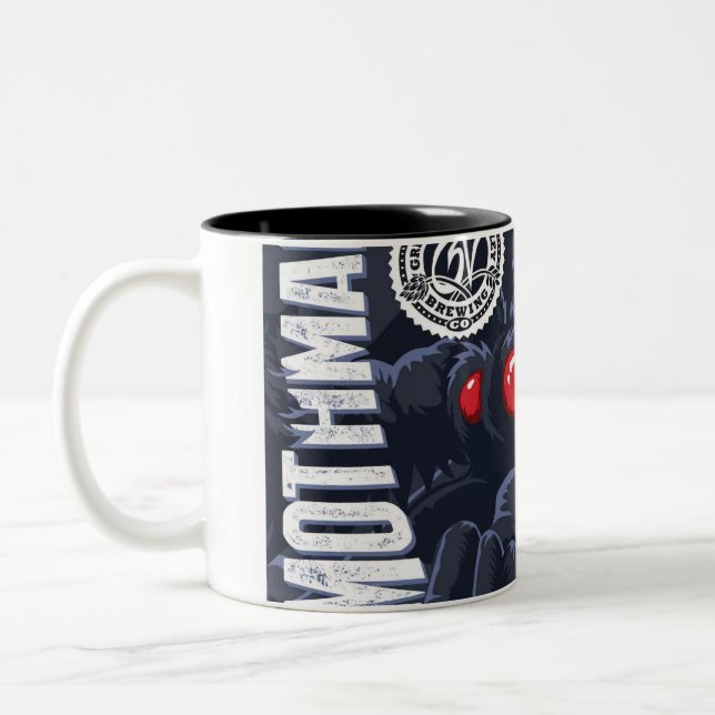 Two Toned Mothman Mug (Left)