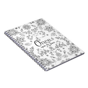 Two Toned Once Upon A Time Notebook