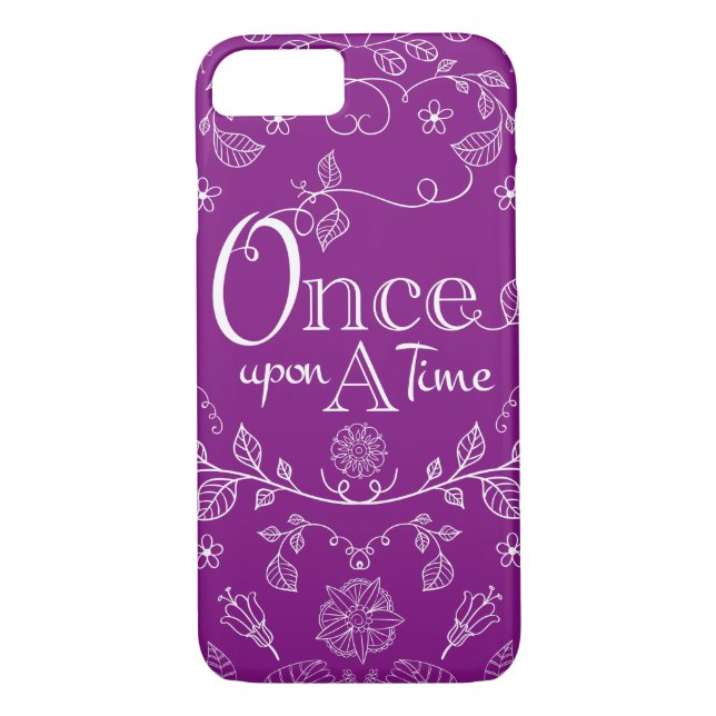 Two Toned Once Upon A Time Phone Case (Back)