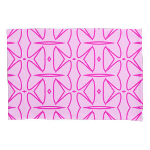 Two Toned Pink Pattern Pillowcase