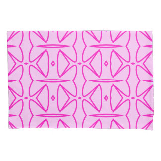 Two Toned Pink Pattern Pillowcase