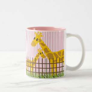 Two (Too) Cute Giraffes Mugs