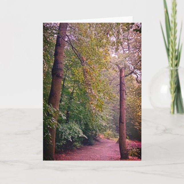 Two trees card (Front)