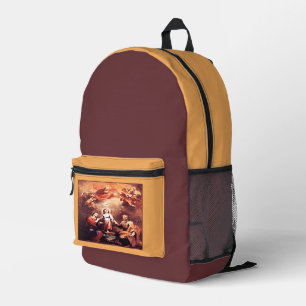 Two Trinities  Printed Backpack