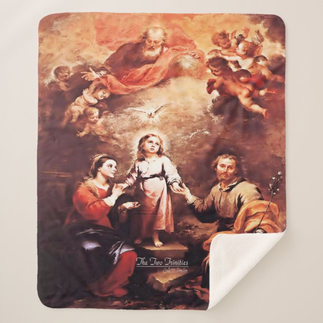 Two Trinities Sherpa Blanket (Front)