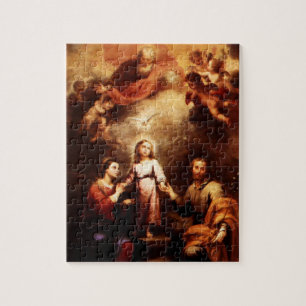 Two Trinities - The Holy Family - Murillo Jigsaw Puzzle