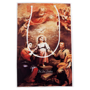 Two Trinities with Family Prayer Medium Gift Bag