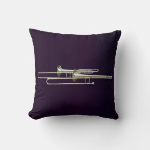 Two Trombones Cushion