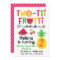 Two-tti Frutti 2nd Birthday Invitation for Girl