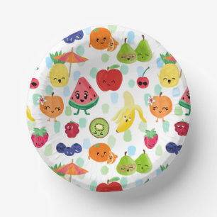 Two-tti Frutti Cutie Fruit Birthday Party Paper Plate