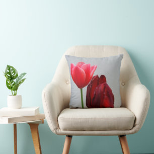 two tulips pillow
