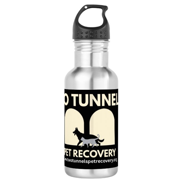 Two Tunnels Water Bottle  (Front)