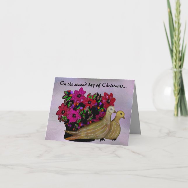 Two Turtle Doves Cards (Front)