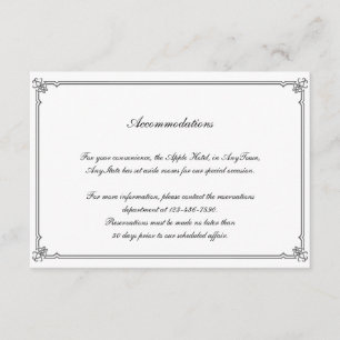 Two Tuxedos on White Gay Wedding Insert