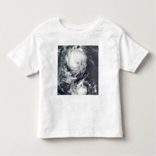 Two Typhoon systems approaching the Far East Toddler T-Shirt