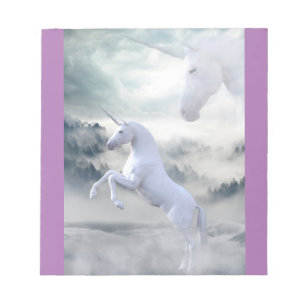 Two Unicorns Notepad