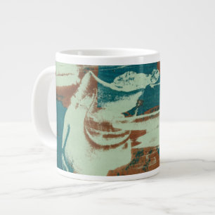 Two Up North Large Coffee Mug