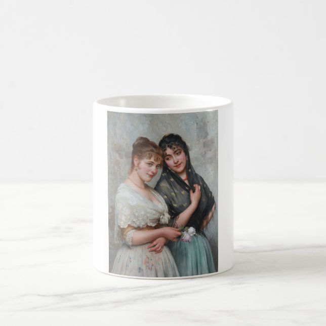Two Venetian Women Coffee Mug (Center)