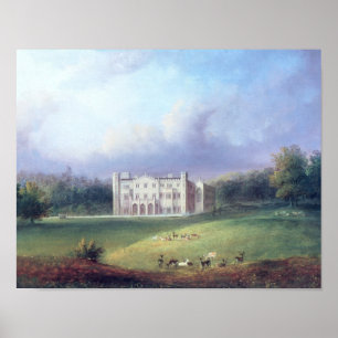 Two Views of Apley Priory Poster