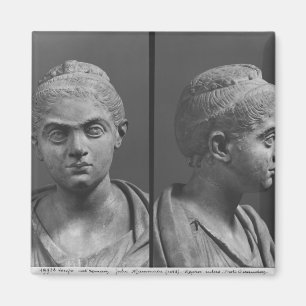 Two views of Julia Mamaea Magnet