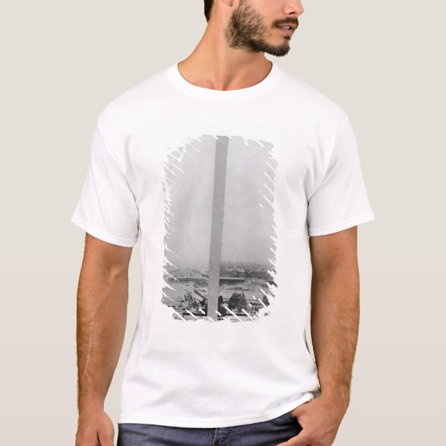 Two views of the construction of the Eiffel 2 T-Shirt (Front)