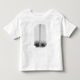 Two views of the construction of the Eiffel Toddler T-Shirt